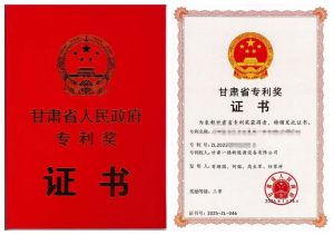 喜讯！一德荣获甘肃省专利奖